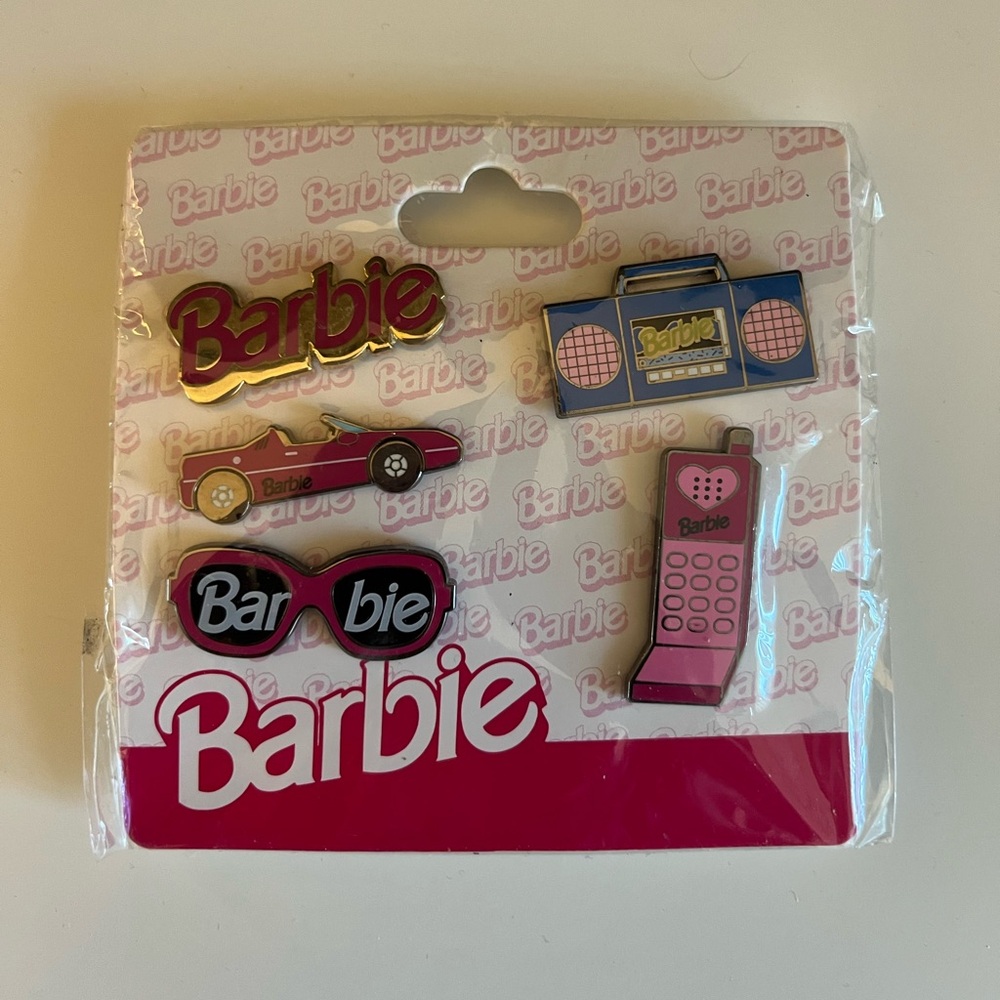 Barbie pins from the Barbie Truck Tour!